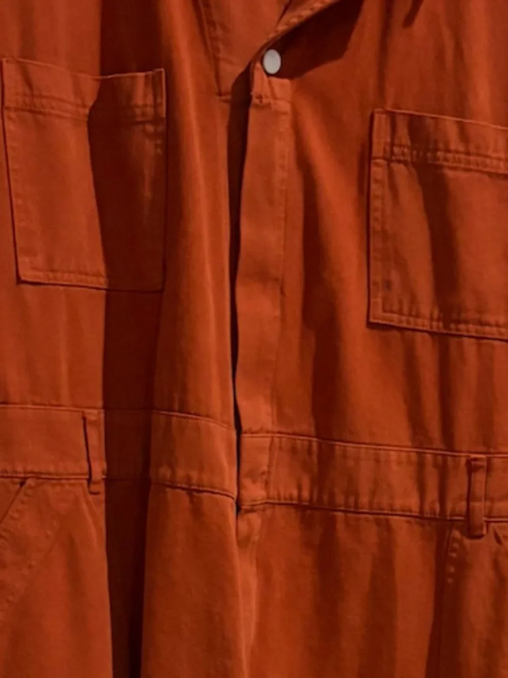 Big Bud Press Rust Short Sleeve Jumpsuit Coveralls | Utility One Piece